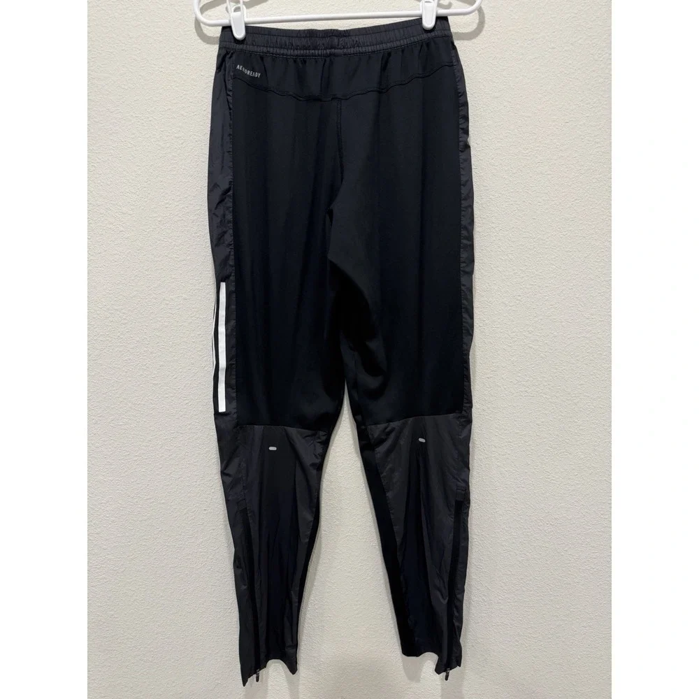 Adidas Astro Pant Knit Black GT8937 Men Sz S Running Primegreen Black Polyester